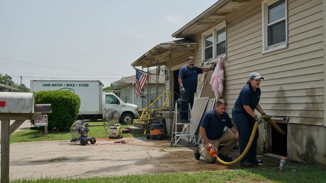 Water Damage Repair in Hustontown, PA near me